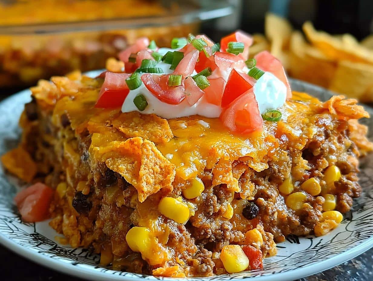 Doritos Taco Casserole Weeknight - additional detail