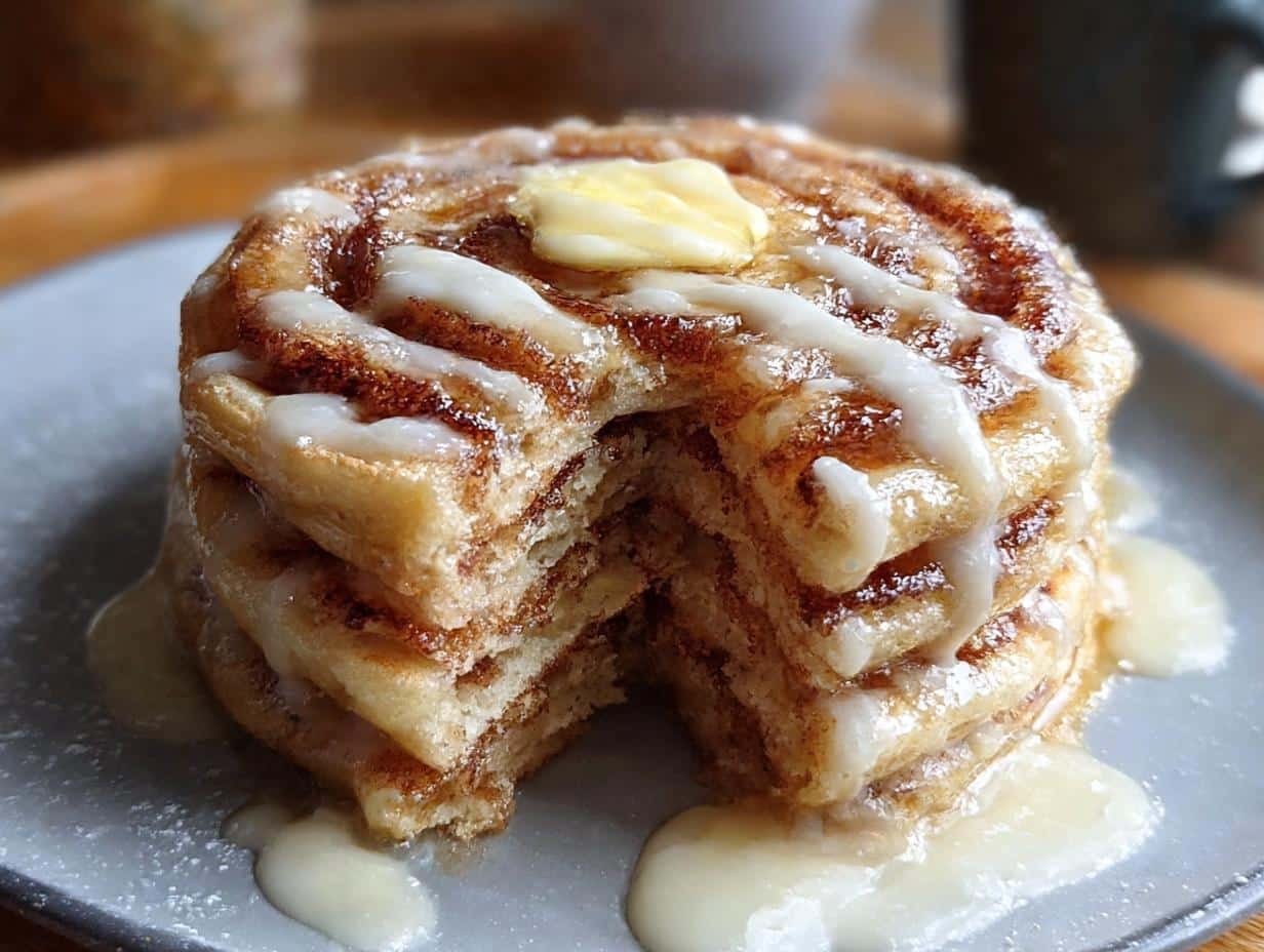 Fluffy Cinnamon Roll Pancakes: 10 amazing tips - Fluffy Cinnamon Roll Pancakes - additional detail