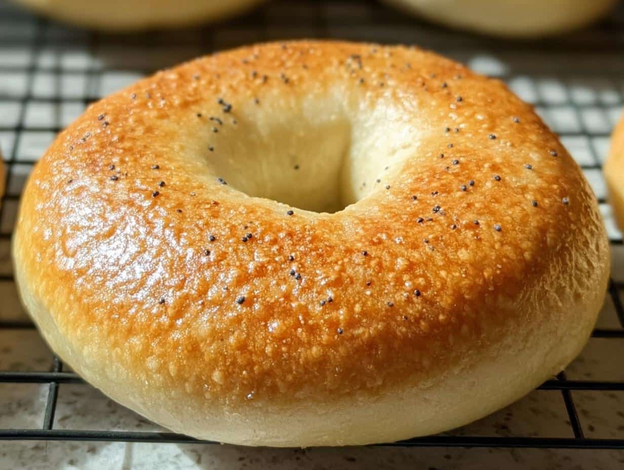 Fluffy Plain Bagels