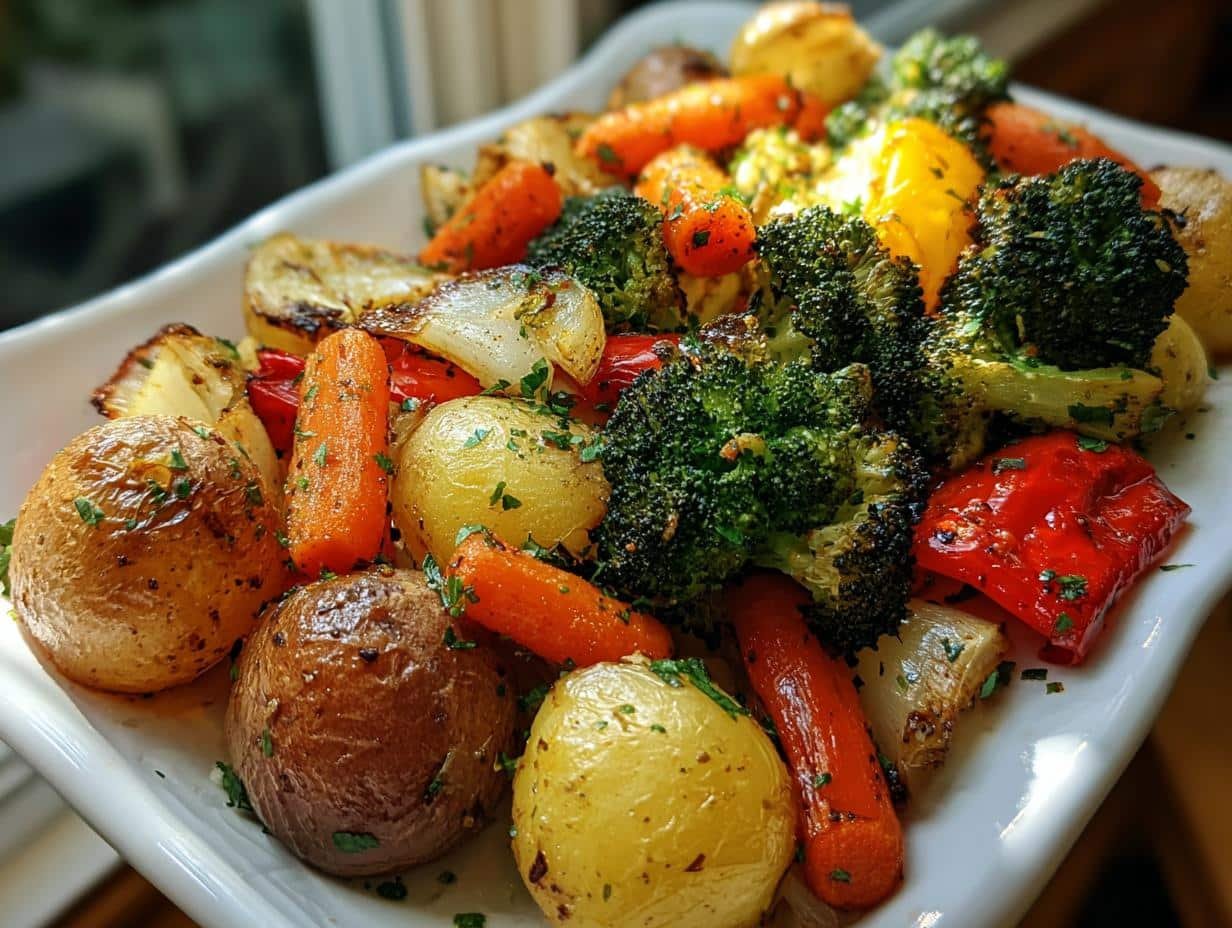 Garlic Roasted Vegetables Must: 40 Min Magic - Garlic Roasted Vegetables Must - additional detail