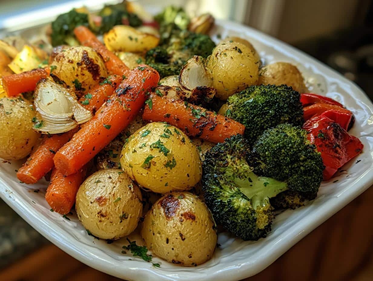 Garlic Roasted Vegetables Must: 40 Min Magic - Garlic Roasted Vegetables Must - additional detail