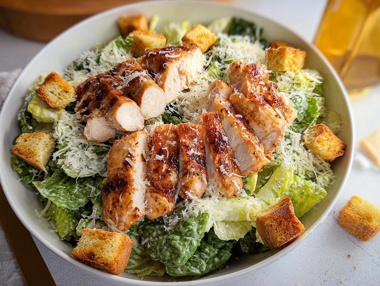 Grilled Chicken Caesar Salad