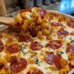 Hot Honey Pepperoni Pasta