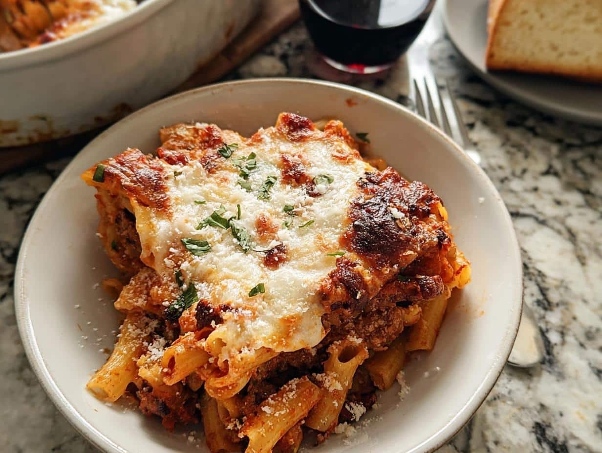 5 Ingredient Baked Ziti: Easy Comfort - Ingredient Baked Ziti - main visual representation