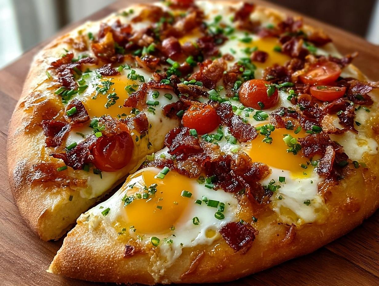 Irresistible Breakfast Pizza Brunch