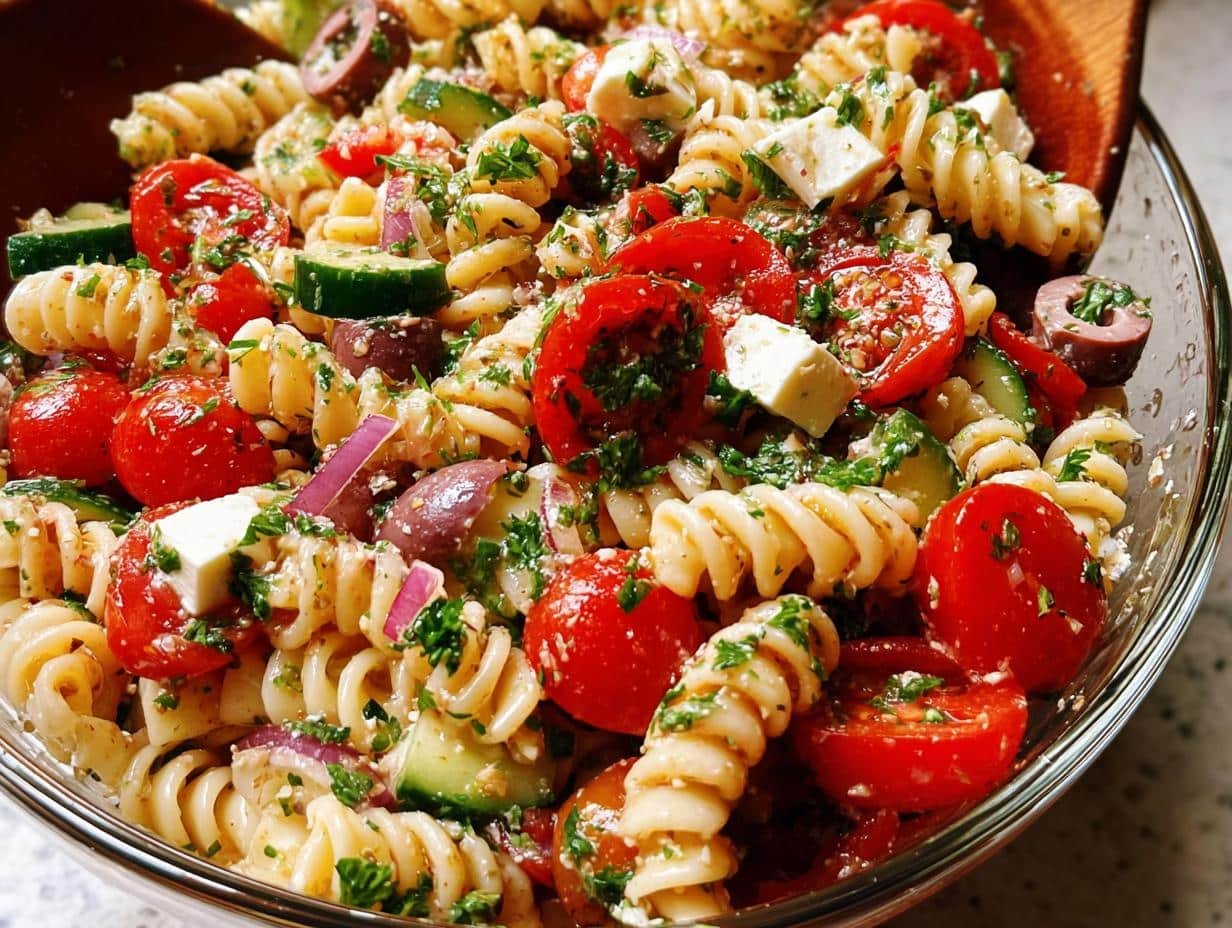 Italian Dressing Pasta Salad: 1 Easy Fix - Italian Dressing Pasta Salad - additional detail