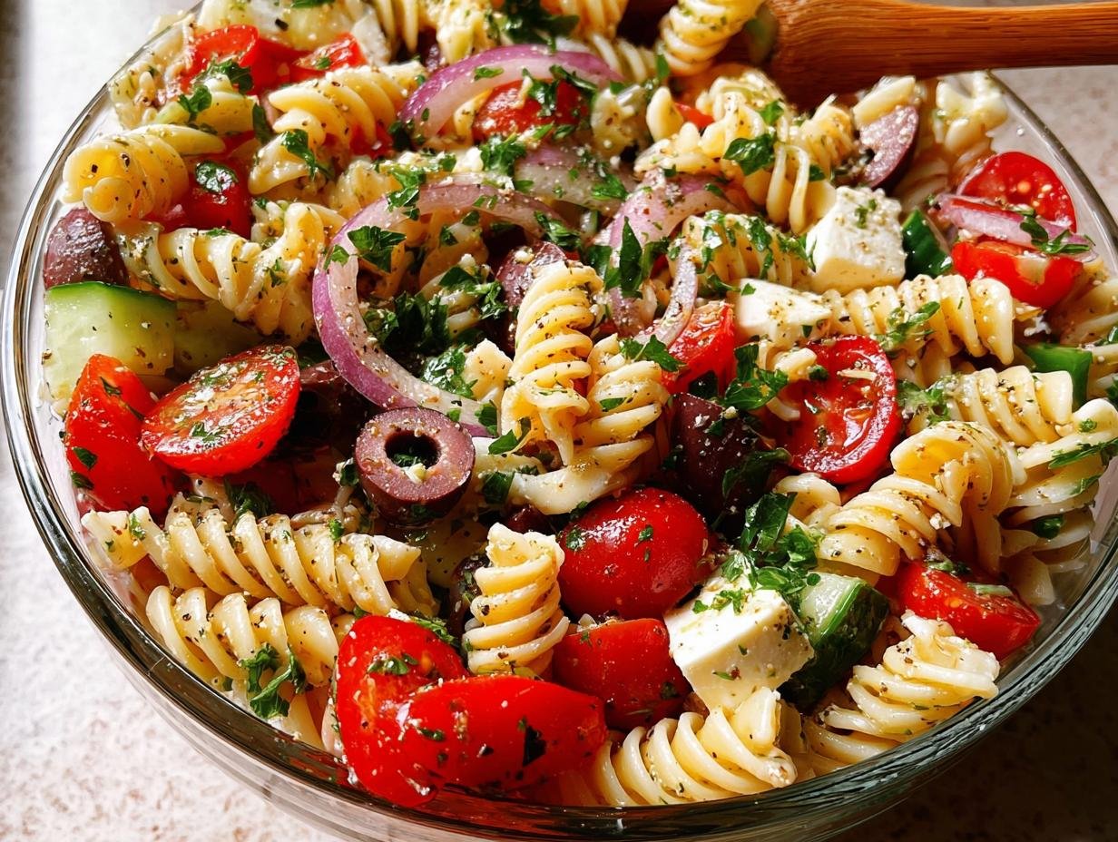 Italian Dressing Pasta Salad: 1 Easy Fix - Italian Dressing Pasta Salad - additional detail