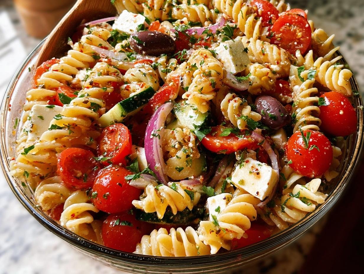 Italian Dressing Pasta Salad