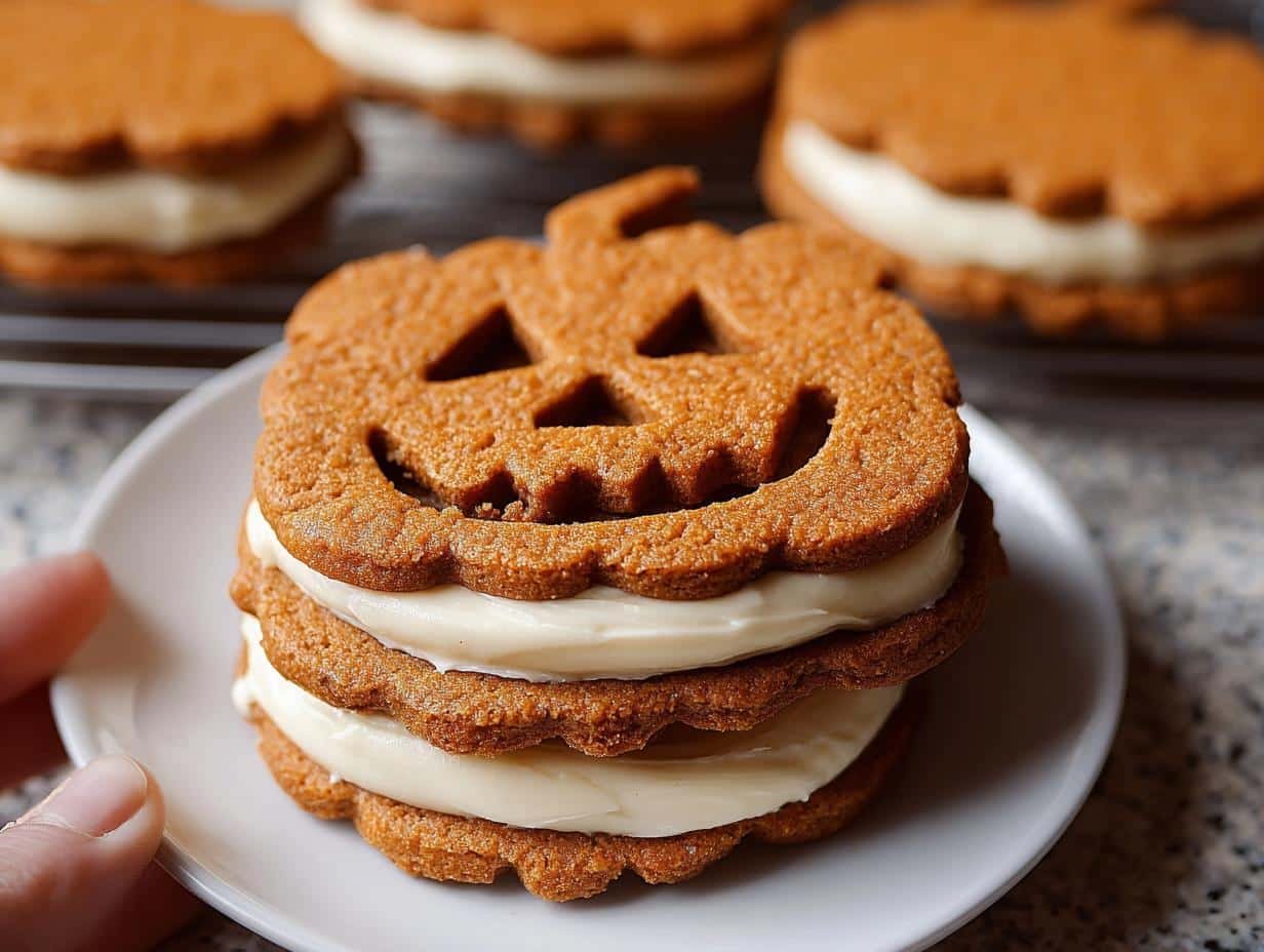 Jack Lantern Sandwich Cookies: A Delightful Treat - Jack Lantern Sandwich Cookies - main visual representation