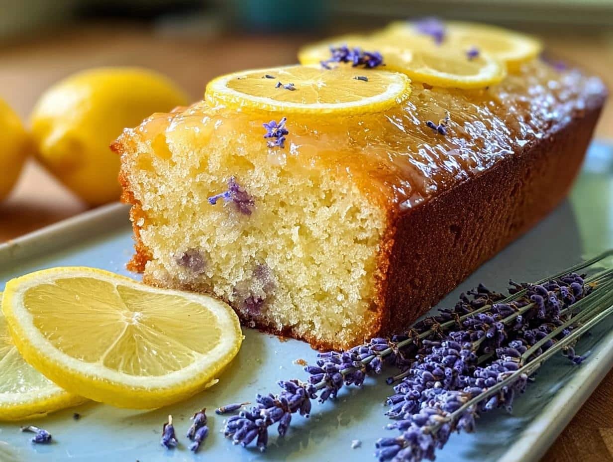 Incredible Lemon Lavender Loaf: 350°F Bake - Lemon Lavender Loaf Incredible - main visual representation