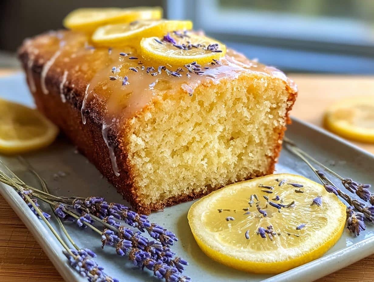 Incredible Lemon Lavender Loaf: 350°F Bake - Lemon Lavender Loaf Incredible - additional detail