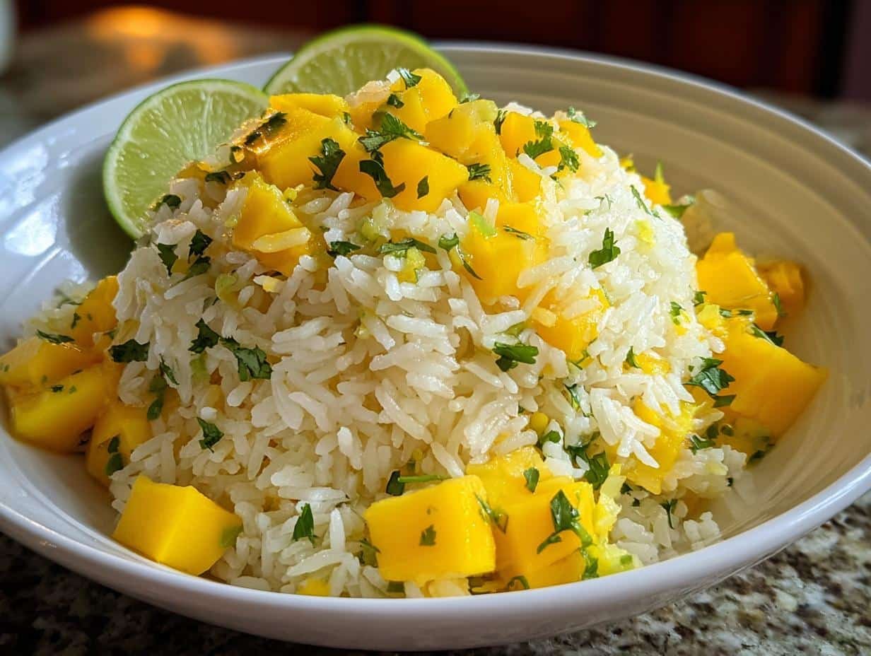 Bright Mango Lime Rice: 1 Flavor Secret - Mango Lime Rice Bright - additional detail