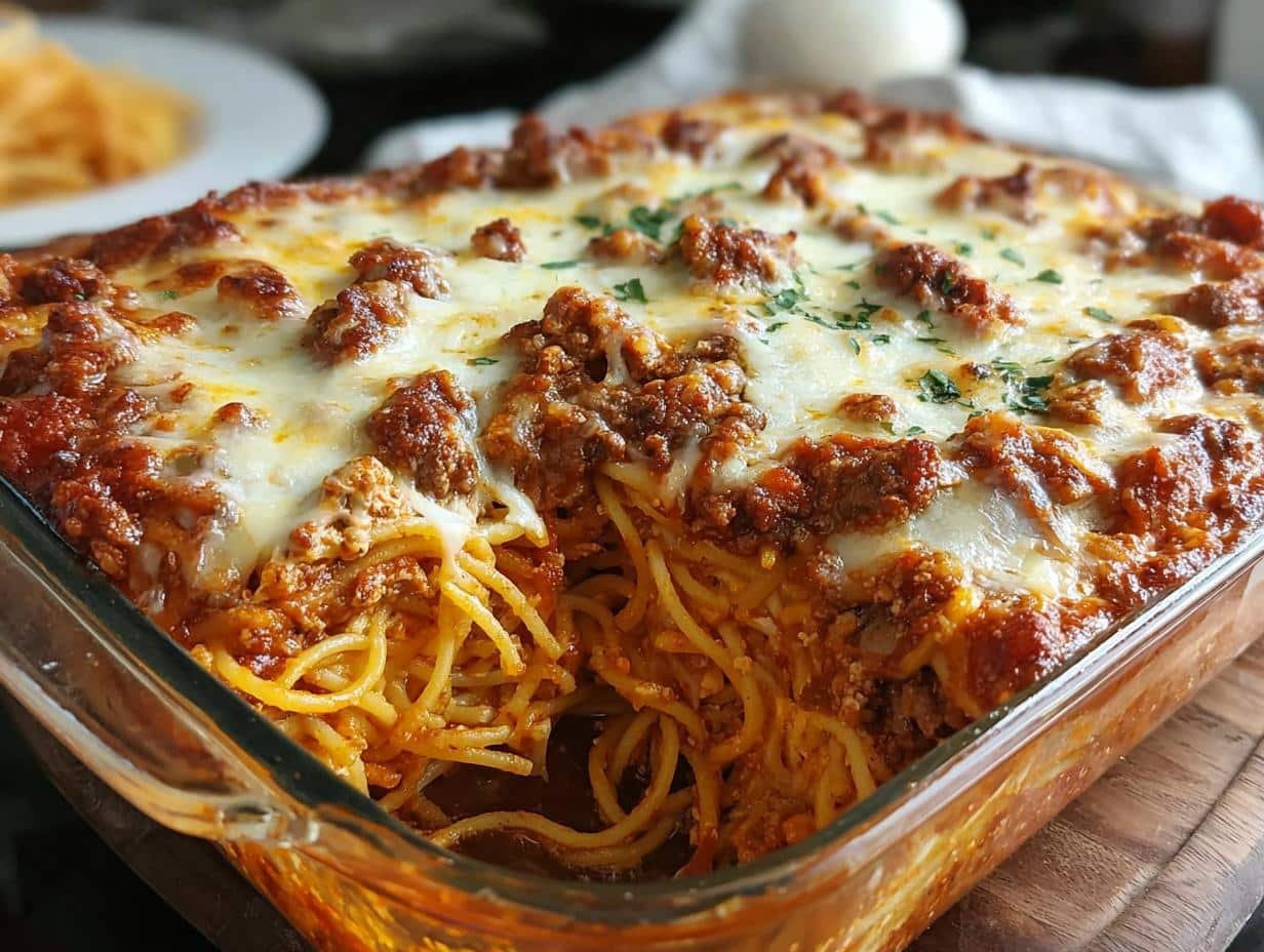 Million Dollar Spaghetti Casserole