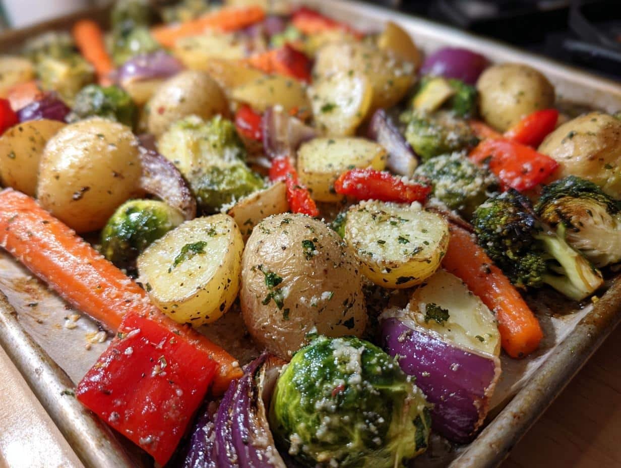 One Sheet Parmesan Garlic