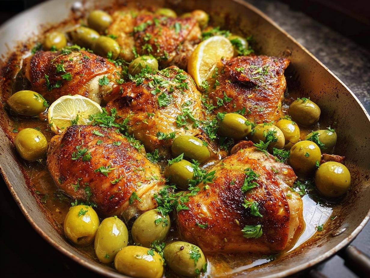 Oven Baked Chicken Green