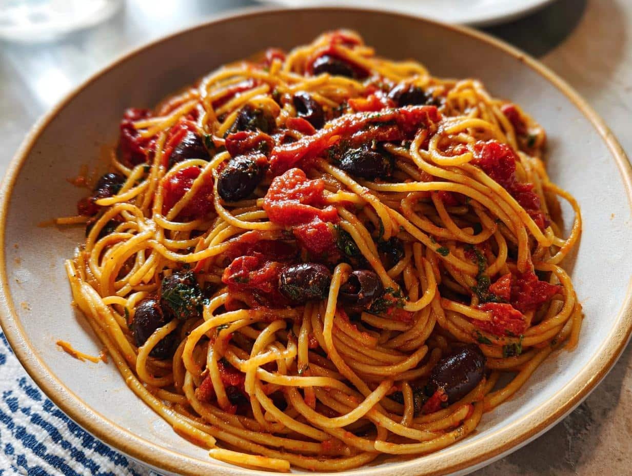 Pasta Puttanesca: Taste Italy in 40 Min - Pasta Puttanesca - additional detail