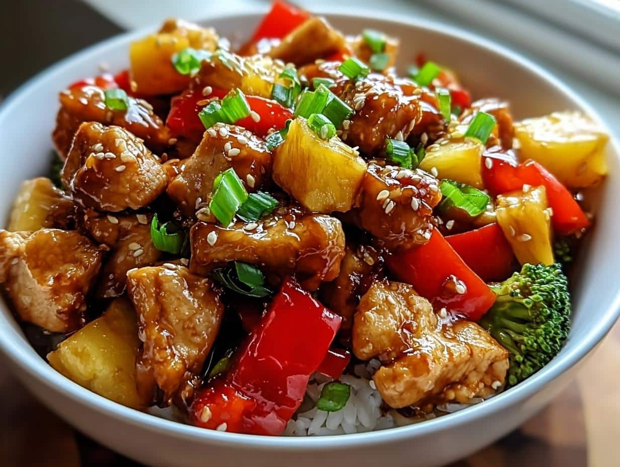 Pineapple Chicken Stir Fry: Easy Tropical Flavor - Pineapple Chicken Stir Fry - additional detail