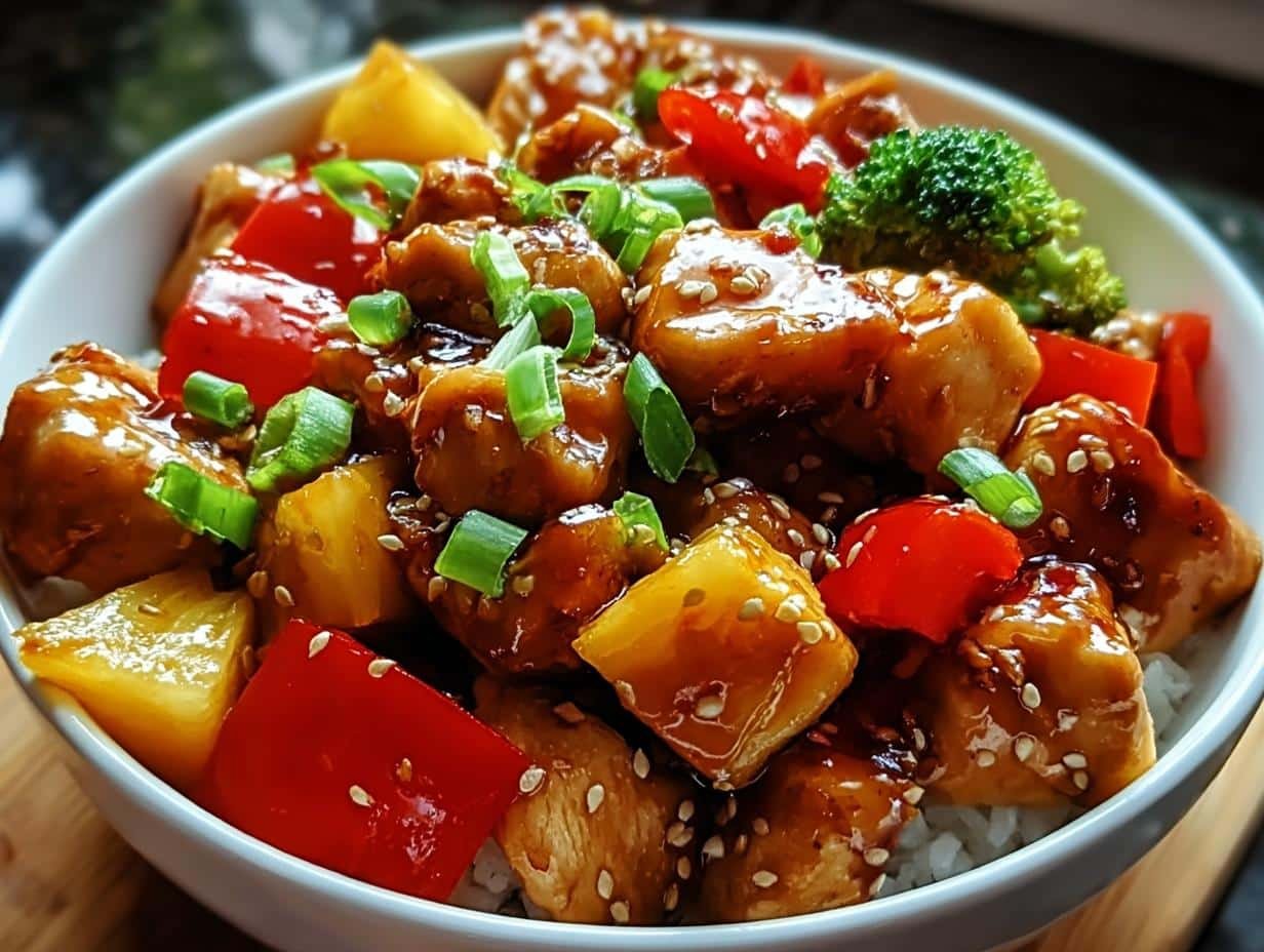 Pineapple Chicken Stir Fry
