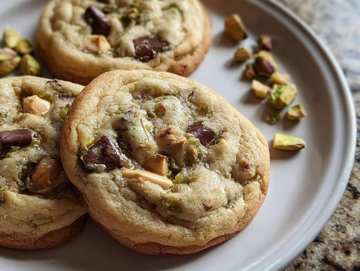 Pistachio Cream Chocolate Chip: 1 Awesome Cookie - Pistachio Cream Chocolate Chip - additional detail
