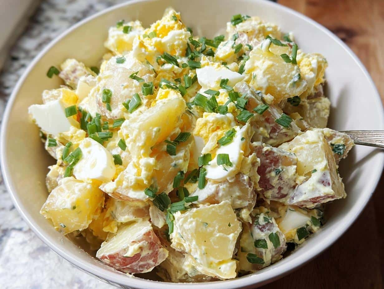 Potato Egg Salad: 4 Creamy Steps - Potato Egg Salad - main visual representation