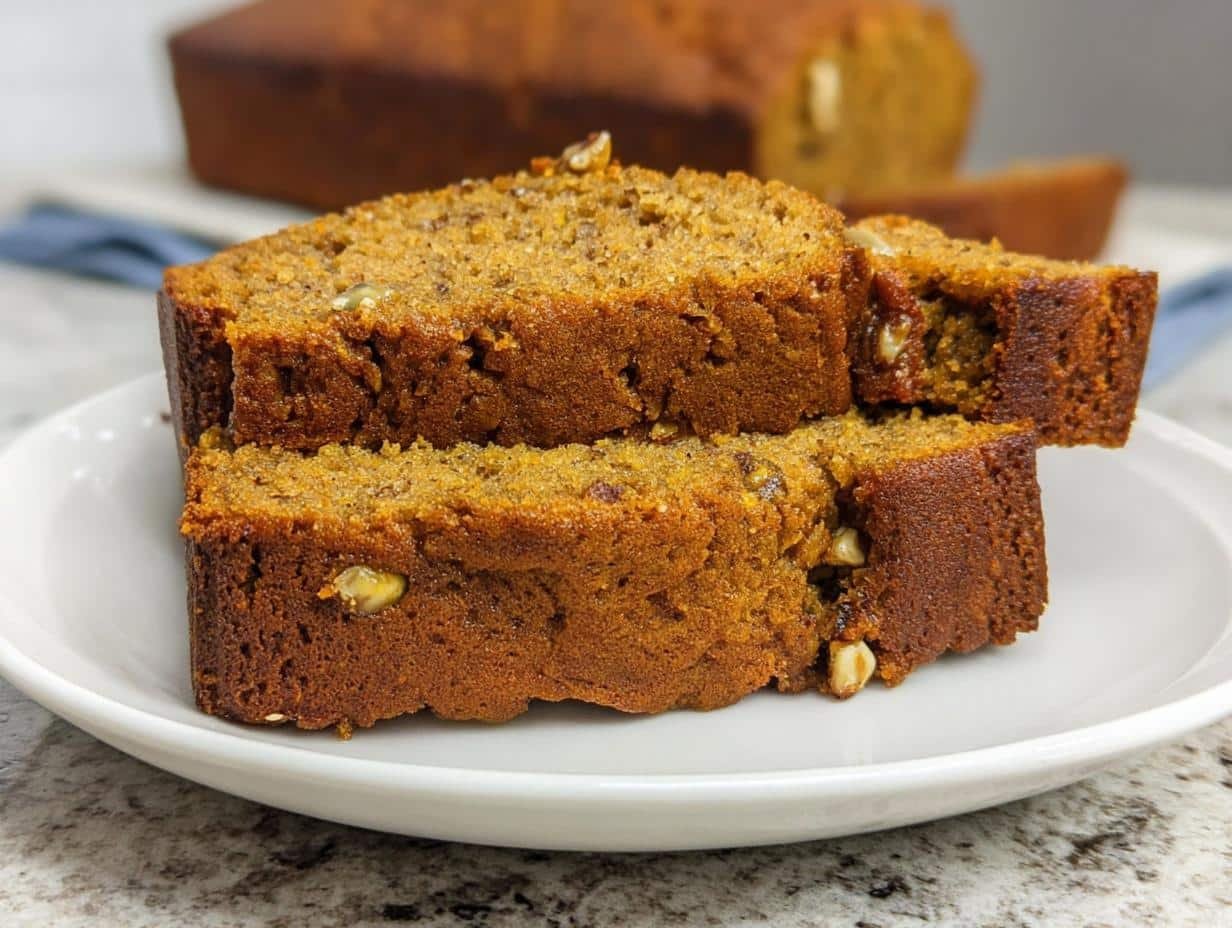 Pumpkin Banana Bread: Amazing Moist Loaf - Pumpkin Banana Bread - additional detail