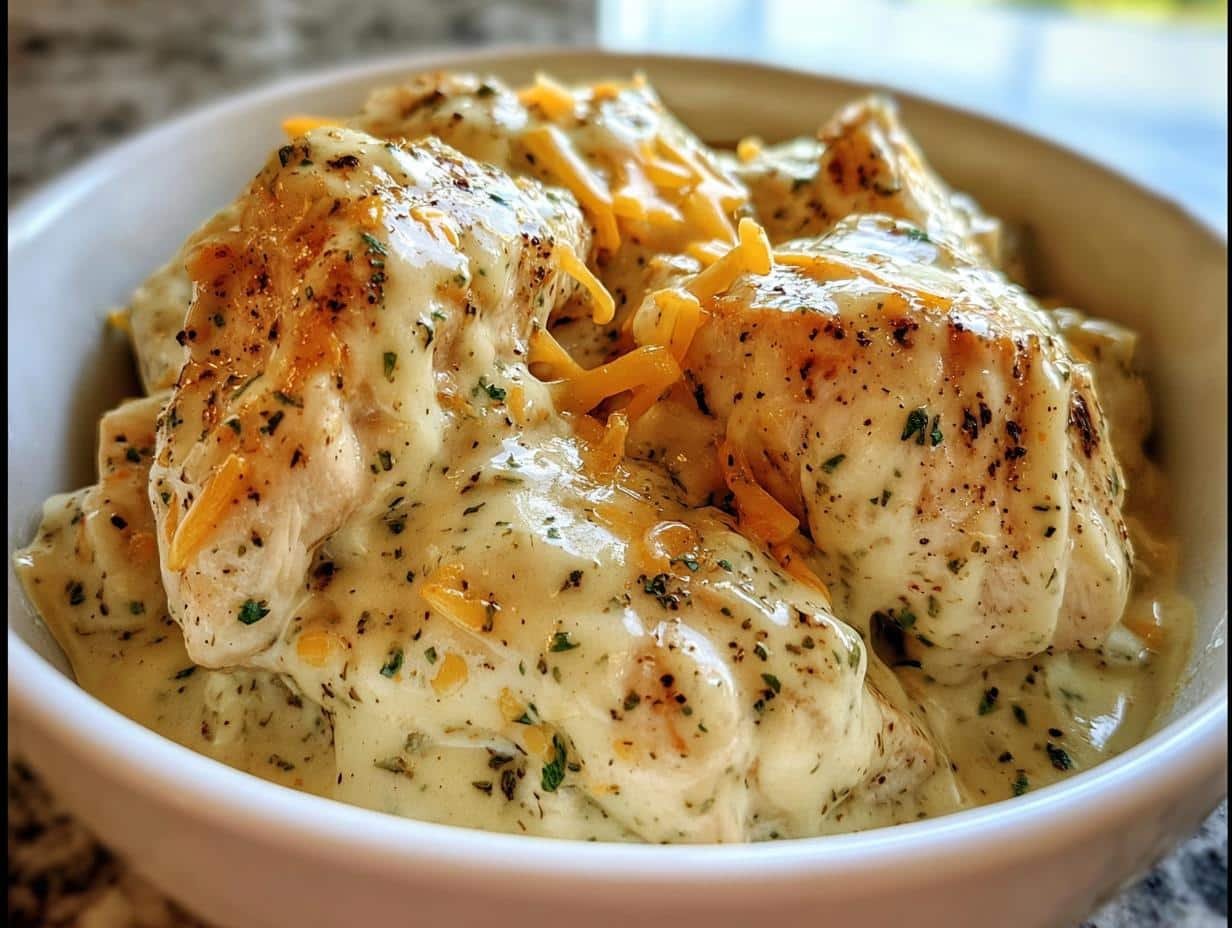 Ranch Chicken Creamy Crockpot: 1 Easy Dinner - Ranch Chicken Creamy Crockpot - additional detail