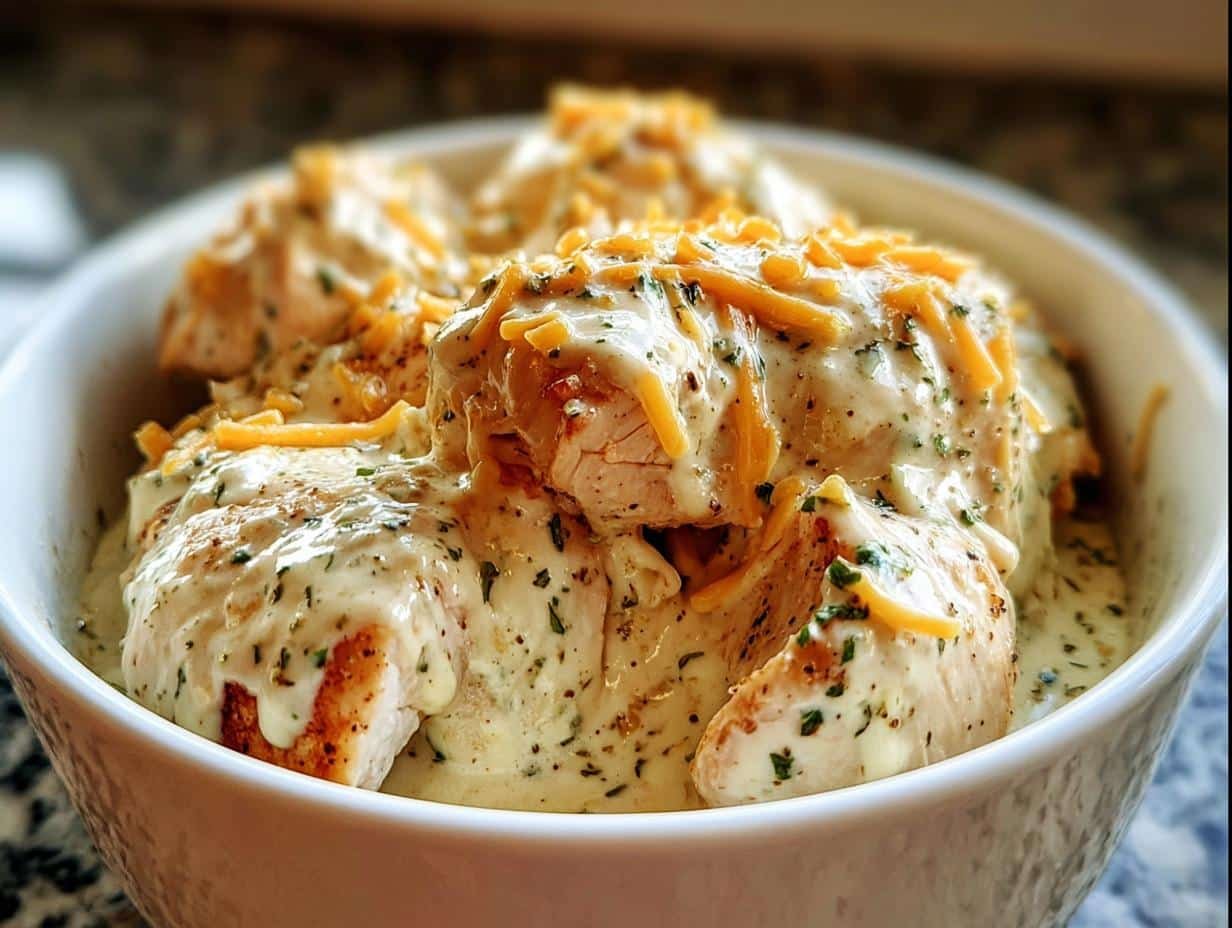 Ranch Chicken Creamy Crockpot: 1 Easy Dinner - Ranch Chicken Creamy Crockpot - additional detail