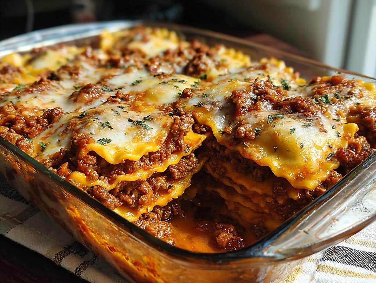 Ravioli Lasagna Casserole