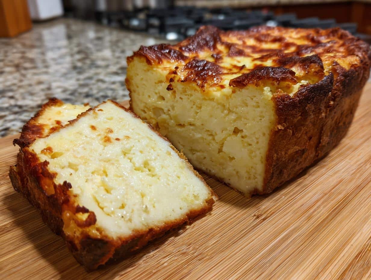 Rustic Loaf Pan Basque: Amazing 1 Step Prep - Rustic Loaf Pan Basque - additional detail