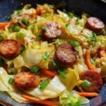 Sausage Cabbage Stir Fry
