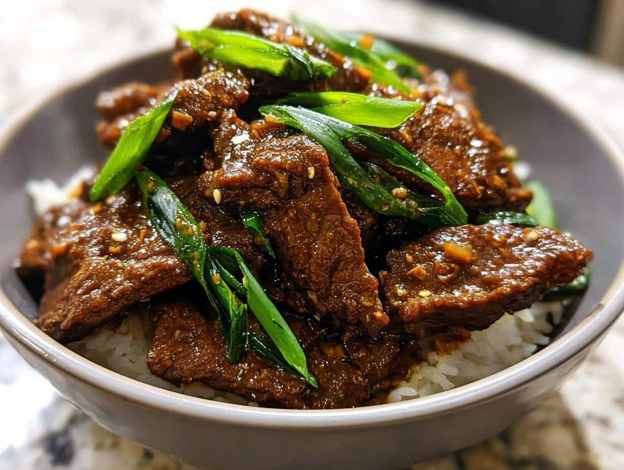 Slow Cooker Mongolian Beef: 4 Hour Flavor - Slow Cooker Mongolian Beef - additional detail