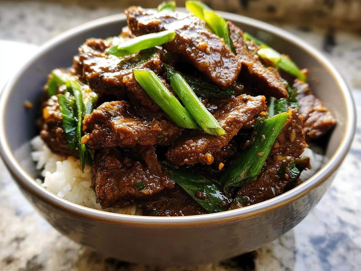 Slow Cooker Mongolian Beef