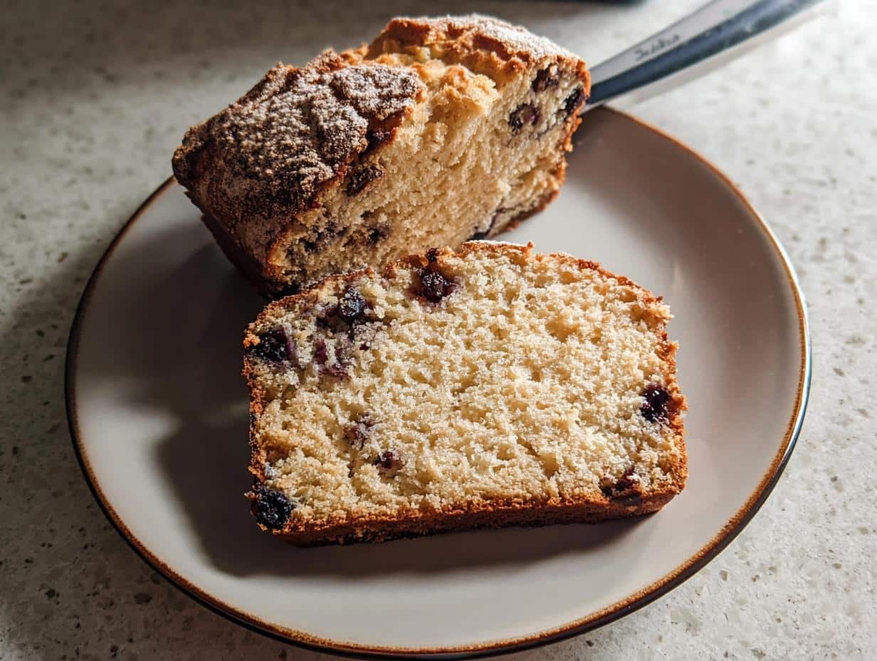 Sourdough Blueberry Bread: 1 Amazing Loaf - Sourdough Blueberry Bread - additional detail