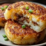 Stuffed Potato Cakes