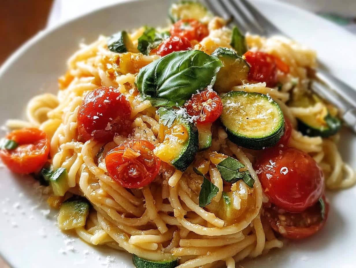 Tomato Zucchini Pasta