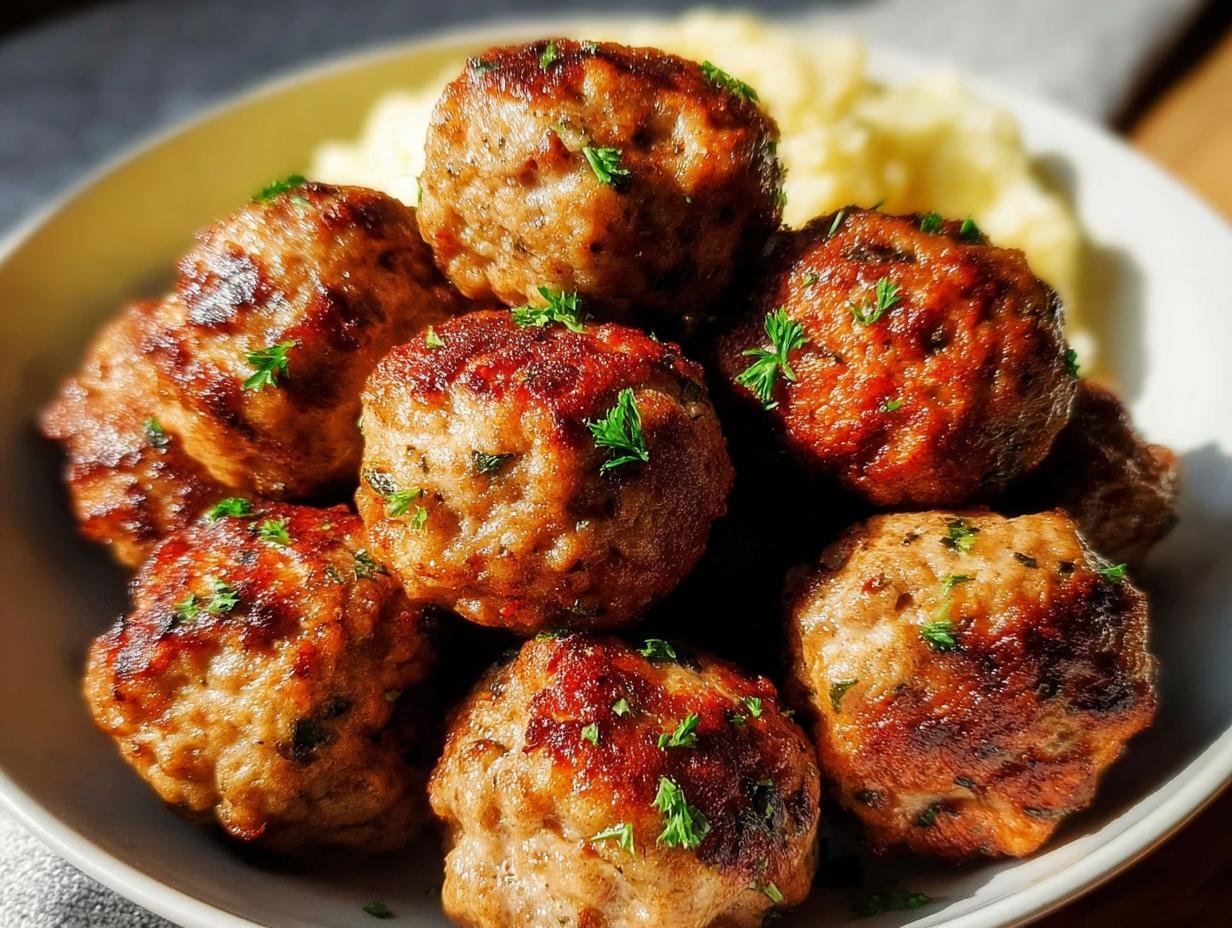 Air Fryer Meatballs: Amazing 12-Minute Recipe - Air Fryer Meatballs - additional detail