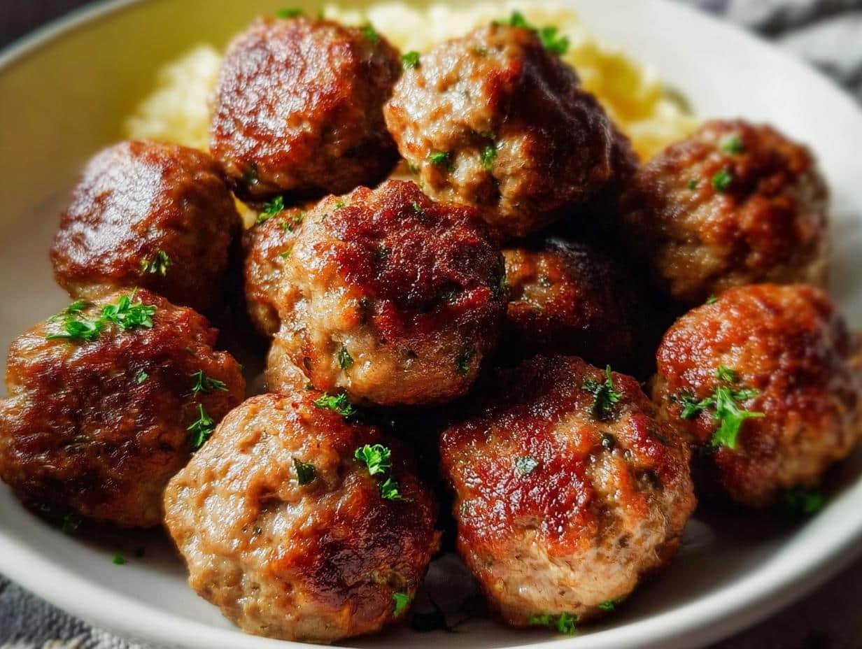 Air Fryer Meatballs