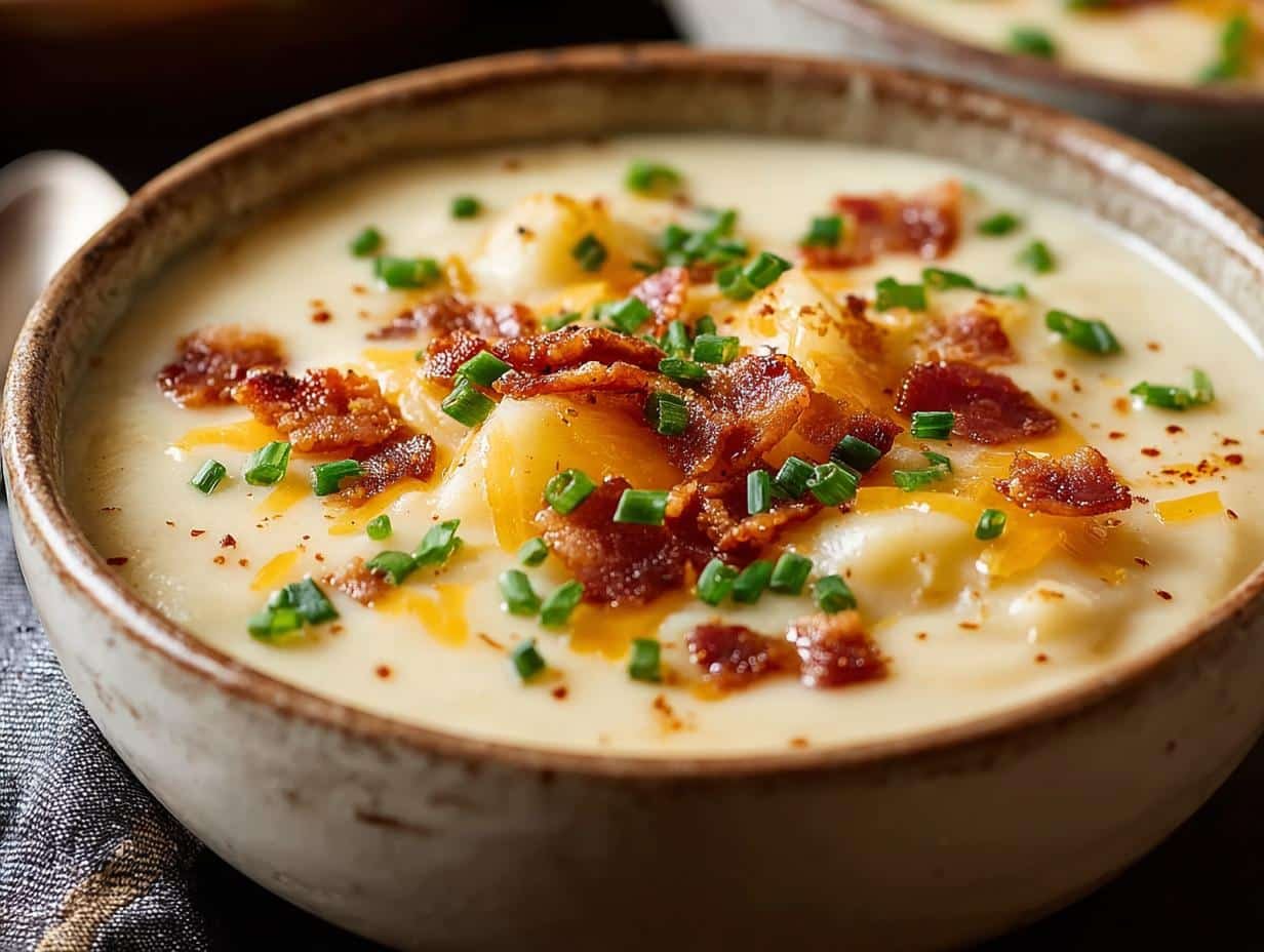 Easy Baked Potato Soup: 4 Servings of Bliss - Baked Potato Soup You - additional detail
