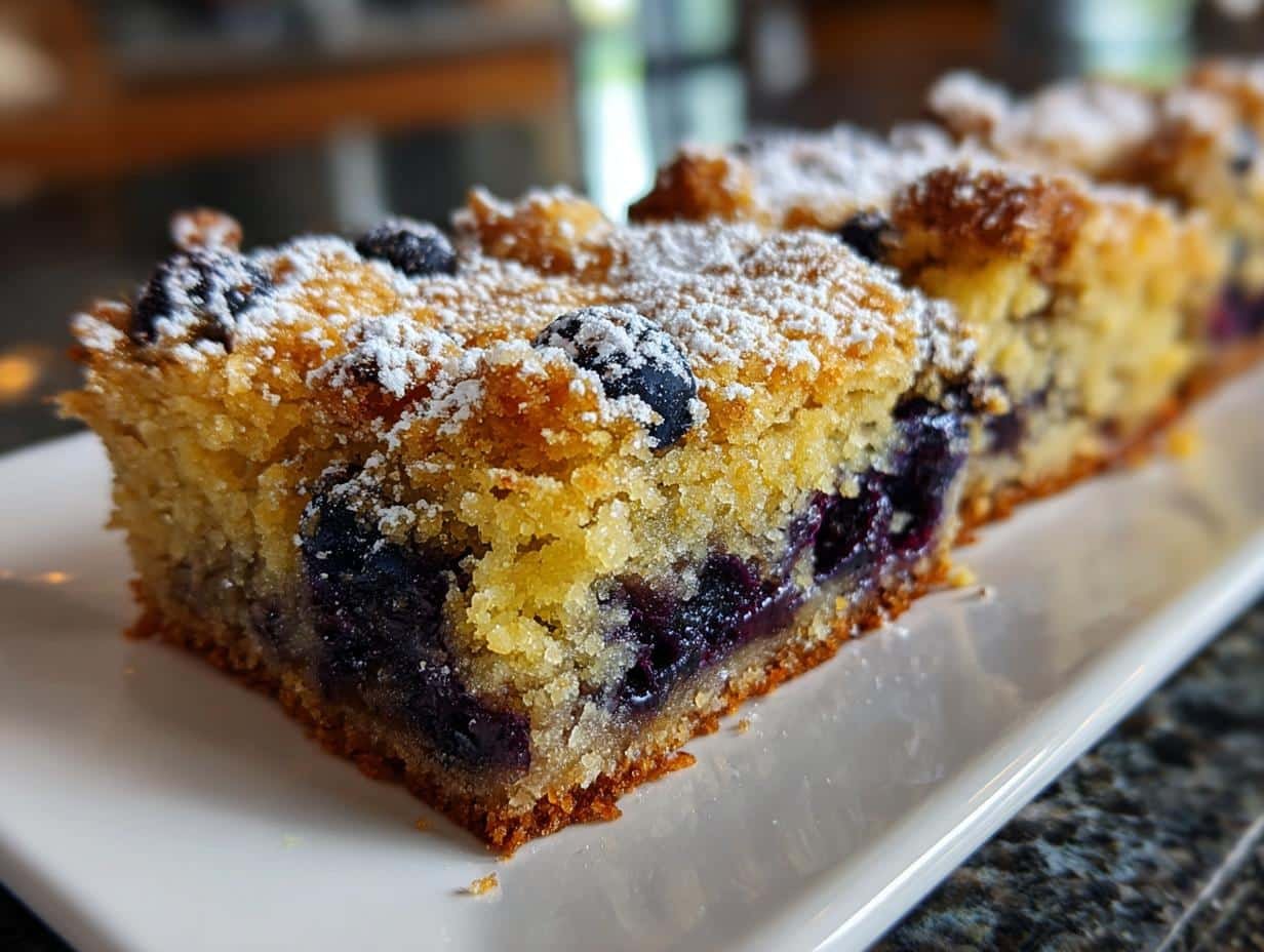 Moist Blueberry Zucchini Bars: Tender, 1-Bowl Magic - Blueberry Zucchini Bars Moist - main visual representation