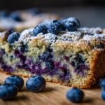 Blueberry Zucchini Bars Moist