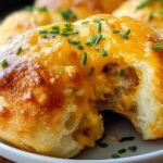 Cheesy Sausage Breakfast Bombs