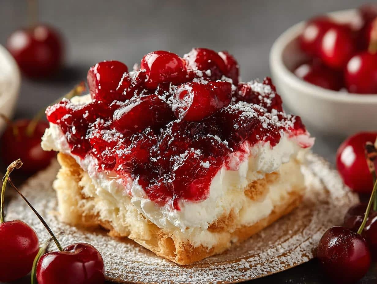 Cherries Snow Bake Dessert: Amazing 20-Min Treat - Cherries Snow Bake Dessert - additional detail
