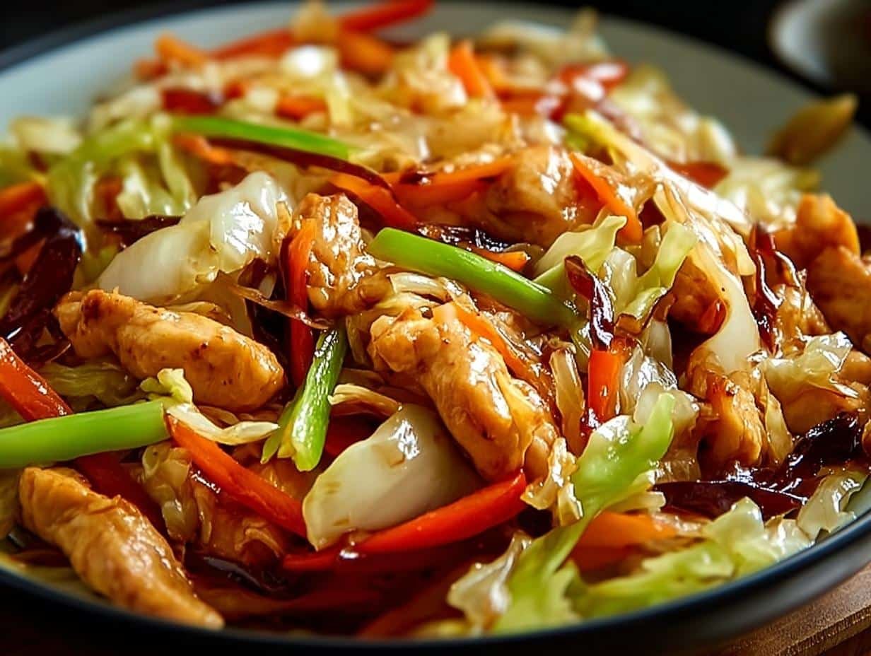 Chicken Cabbage Stir Fry
