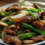 Chinese Beef Onion Stir