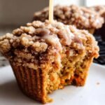 Cinnamon Streusel Paleo Carrot