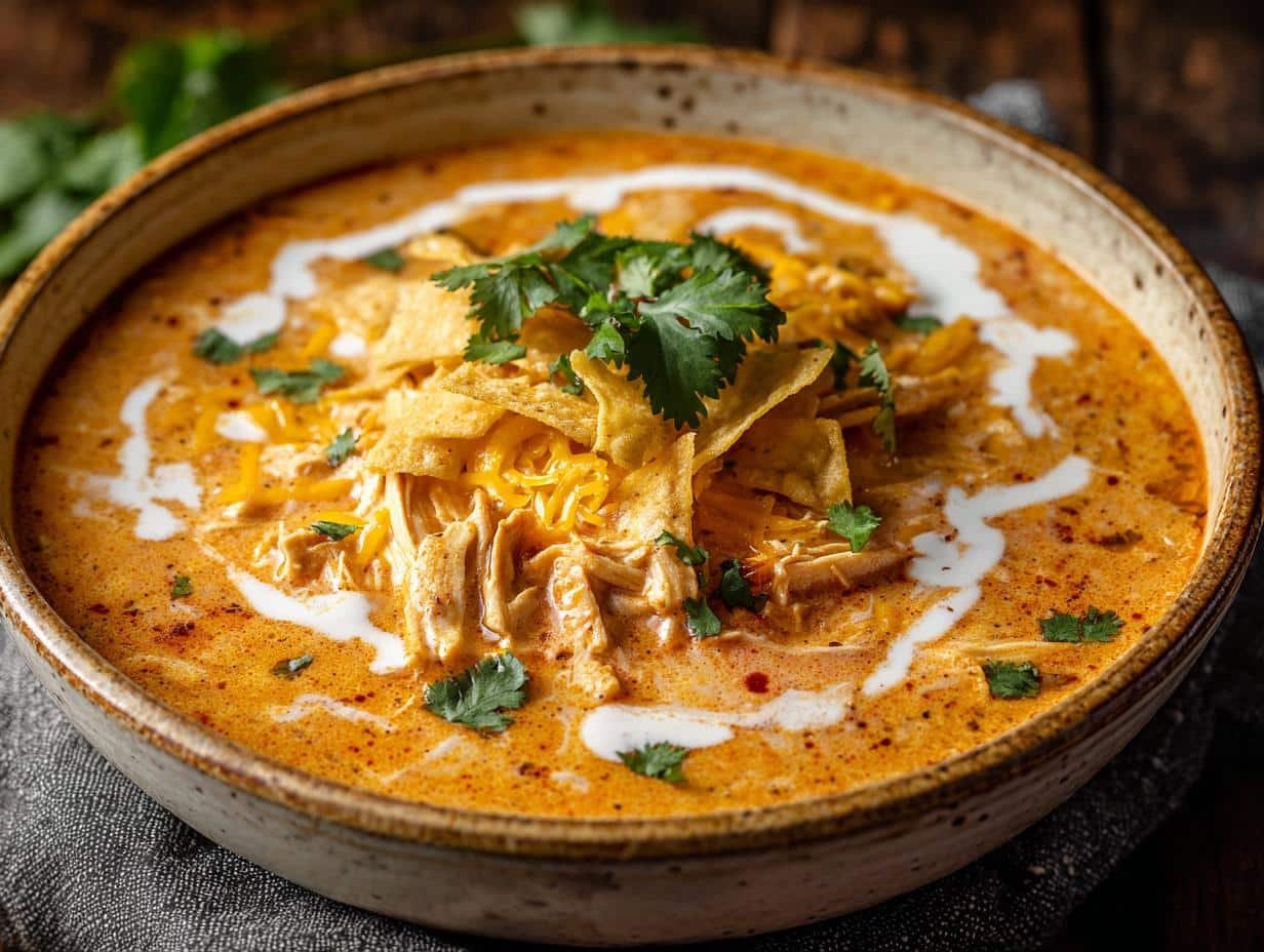 Creamy Chicken Enchilada Soup