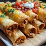Crispy Chicken Taquitos Incredible
