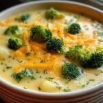 Crockpot Creamy Cheese Broccoli