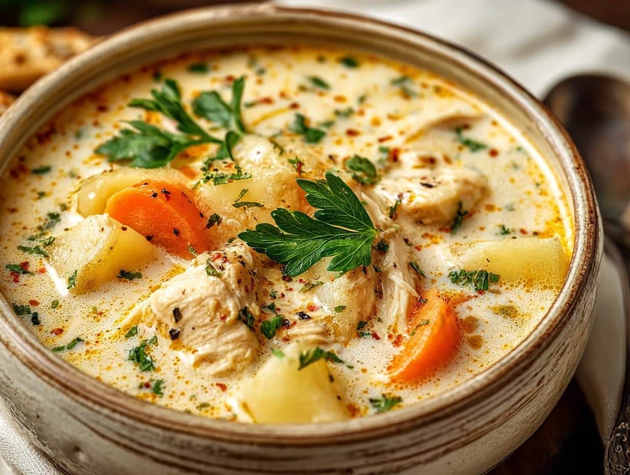 Crockpot Creamy Chicken Potato