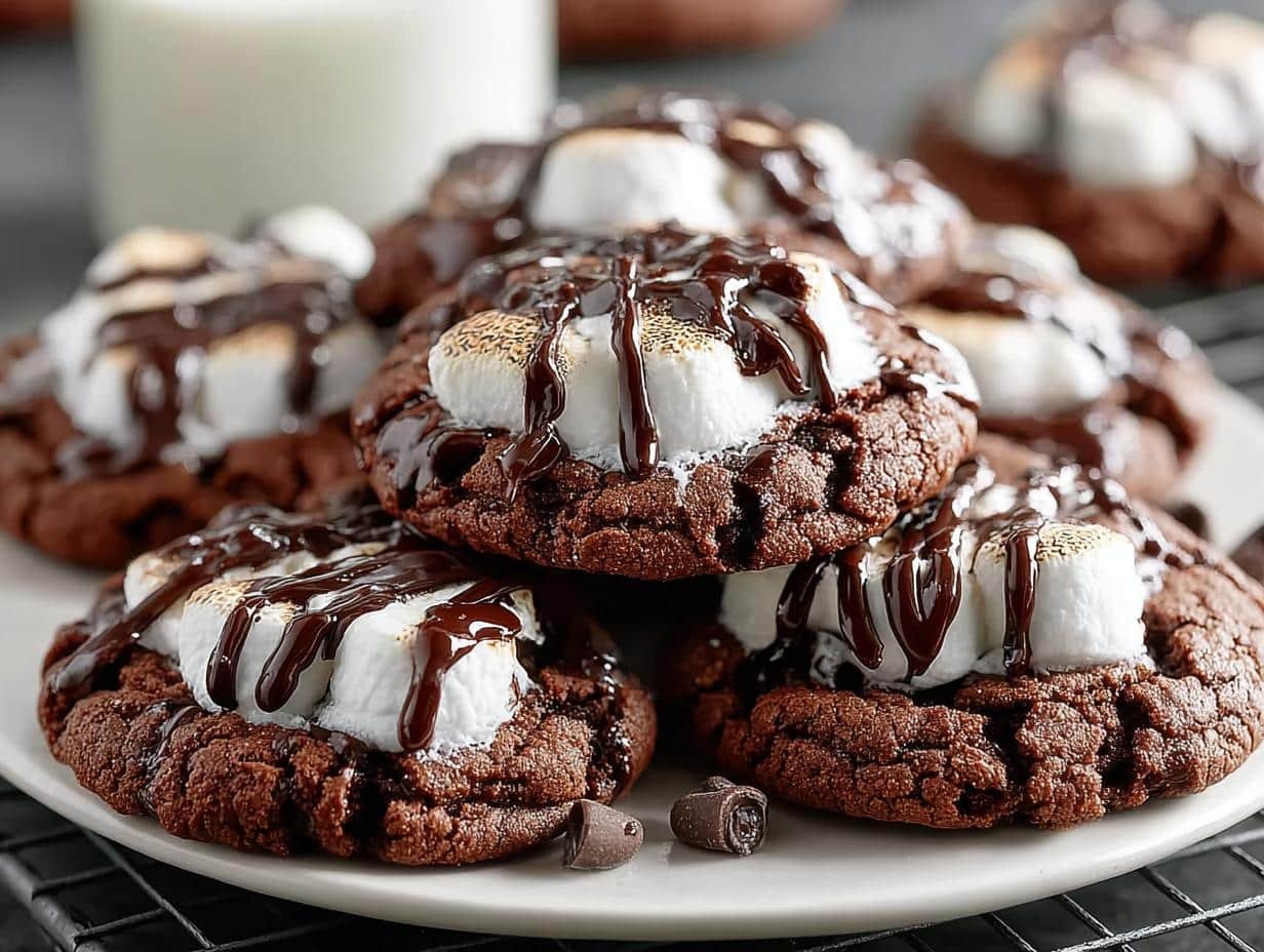 Easiest Hot Chocolate Cookies Recipe: Divine Bites - Easiest Hot Chocolate Cookies - additional detail